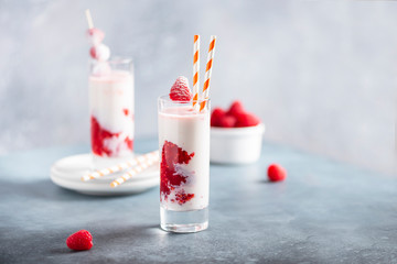raspberry smoothie