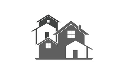 House simple luxury vector logo