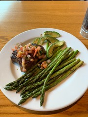 asparagus with vegetables