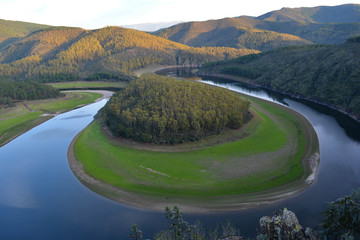 Meander. Meandro Melero, Caceres, Spain