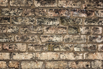 Distressed Brick Wall Texture Background. 