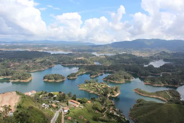 Foto op Canvas Colombian Guatape View © Lucia