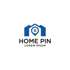 Fototapeta premium home logo modern, minimalist, and simple