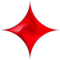 Obraz premium Diamond-shaped colored background.