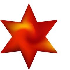 Collection of hexagram mesh backgrounds.