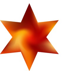 Collection of hexagram mesh backgrounds.