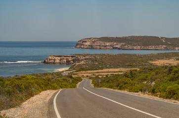 Pristine beaches and the rugged coastline of Yorke Peninsula, located west of Adelaide in South Australia