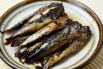 鰯甘辛煮