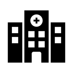 Obraz premium Hospital icon vector design illustration