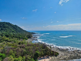 Fototapeta na wymiar Santa Teresa and Malpais in Costa Rica - Paradise Beach