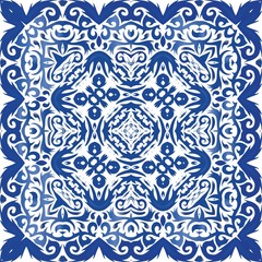 Antique portuguese azulejo ceramic.