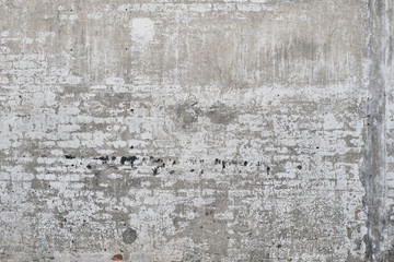 Old wall with cracks white stucco background, Material design, Modern Loft Concept, Vintage Texture, Abstract backdrop, Close up view            