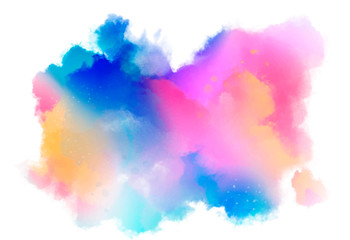 abstract colorful ink splash background