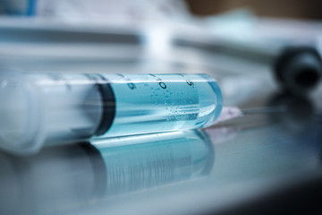 medical vials of medications 