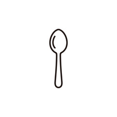 Spoon icon symbol vector illustration