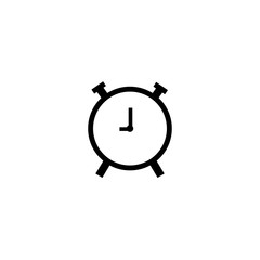 Clock icon. Design template vector