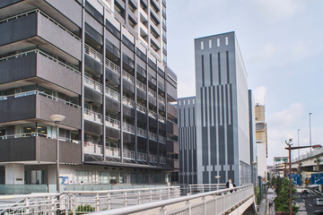 modern office building in tokyo