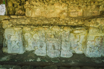 Mayan Ruin "Edzna" in Campeche, Mexico