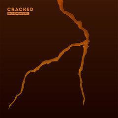 Abstract Brown Drought or Cracked Background.