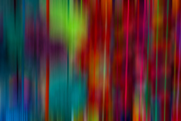 Blurred Wool Balls Multicolored background, Mexican Crafts.