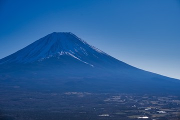 日本　絶景　富士山　竜ヶ岳