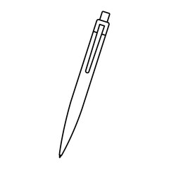 pen supply classic isolated icon vector illustration design