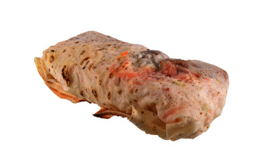 meat isolated on white background