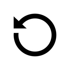 Refresh signage icon design trendy