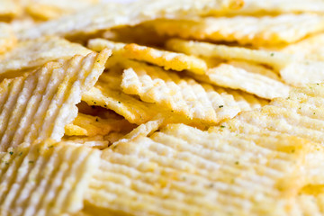 potato fluted chips