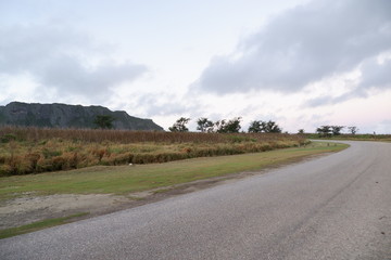road in the countryside