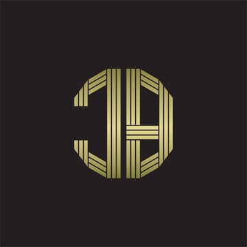 recommend clip art: CB Logo monogram outline style linked isolated with gold colors