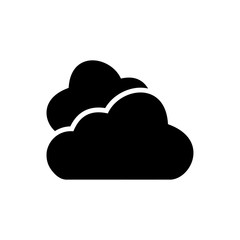 Cloud signage icon design trendy