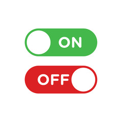 Switch on off button icon