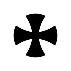 Iron cross icon