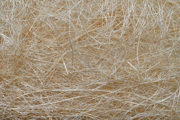 Coconut fiber - a material for making ropes and mattresses
