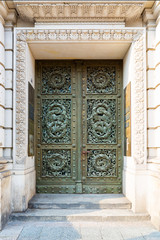 old ornamental doors