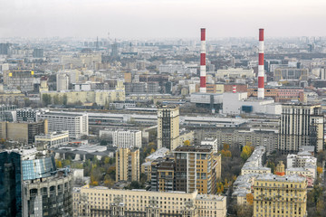 Naklejka premium moscow citys