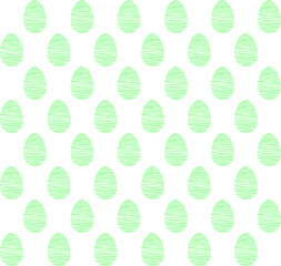 Seamless pattern, backgrounds, textures of colored abstract Easter eggs. Watercolor decorative drawing