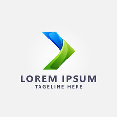 Premium Logistic Company logo design Vector