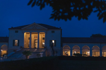 Villa Emo, Evening, Fanzolo, Treviso, Italy
