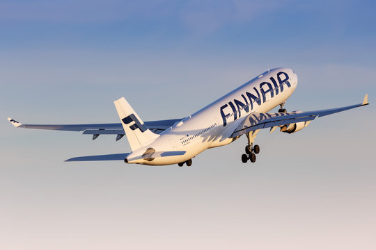 Finnair Airbus A330 airplane