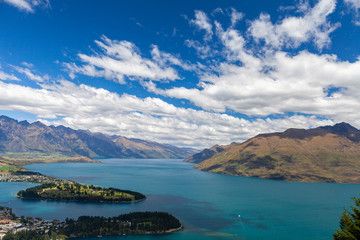 Fototapeta premium ワナカ湖 テカポ湖 レイク ハウェア 風景
