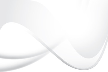 Abstract geometric white and gray color background. Vector, illustration.	