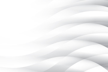Abstract geometric white and gray color background. Vector, illustration.	