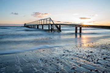 Sonnenuntergang am Meer