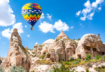 The great tourist attraction of Cappadocia - balloon flight. Cappadocia is known around the world...