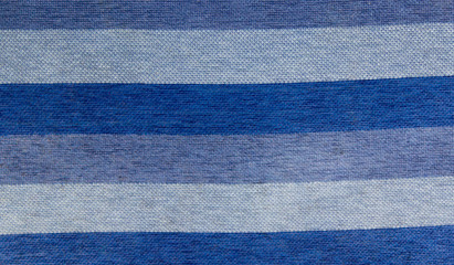 Fototapeta premium Classic blue textile, lines with blue-grey shades.