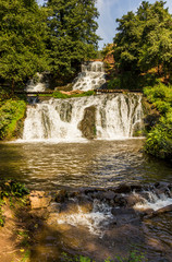 Obraz premium a big waterfall