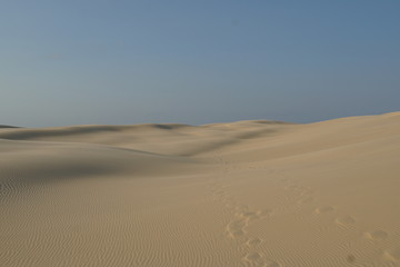 Sanddünen Anna Bay, australiens Ostküste