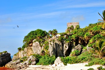Ancient Mayan City of Tulum in Mexico